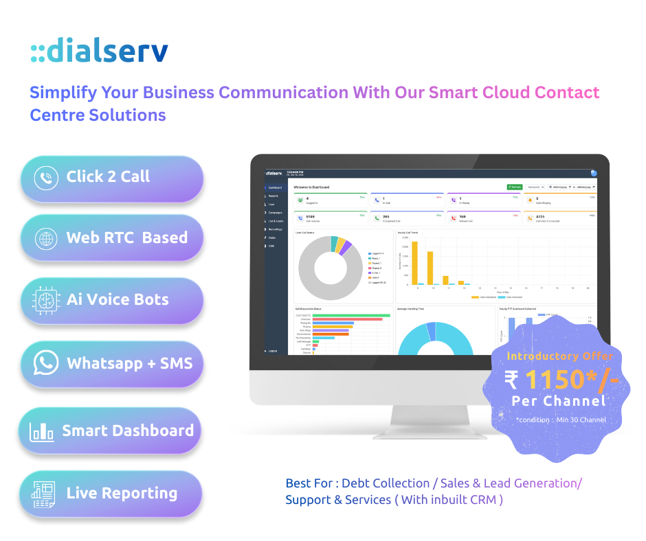 Cloud Contact Centre Dashboard